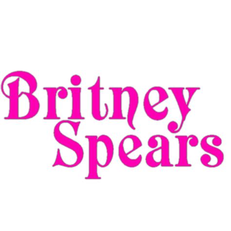 britney spears logo